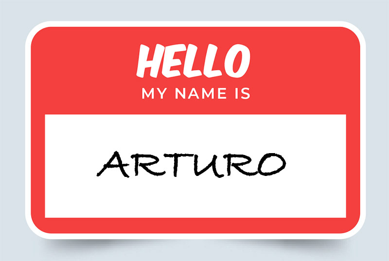 How To Say Arturo