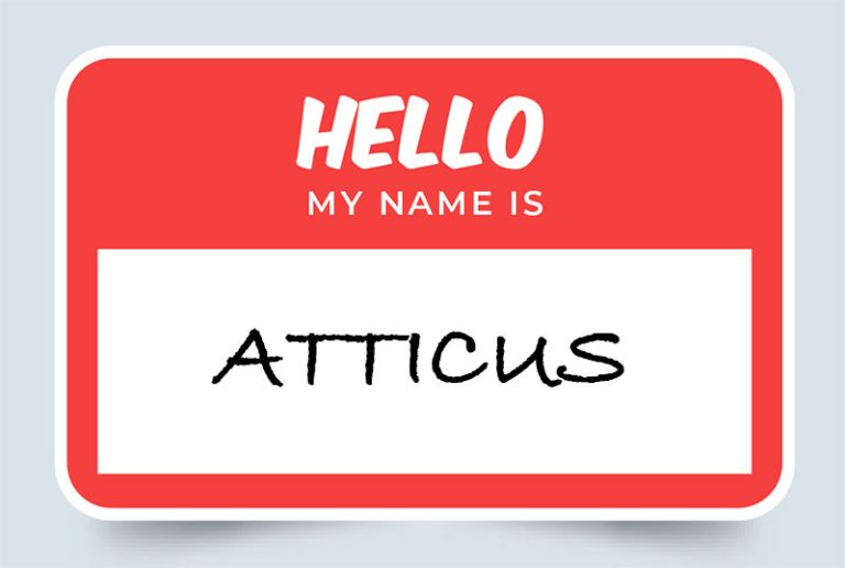 Atticus Name Meaning: Origin and Significance