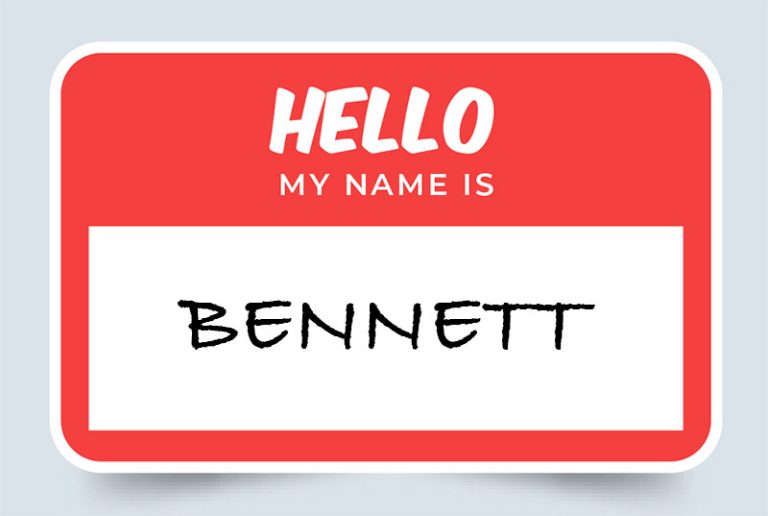 Bennett Name Meaning: Origin and Significance