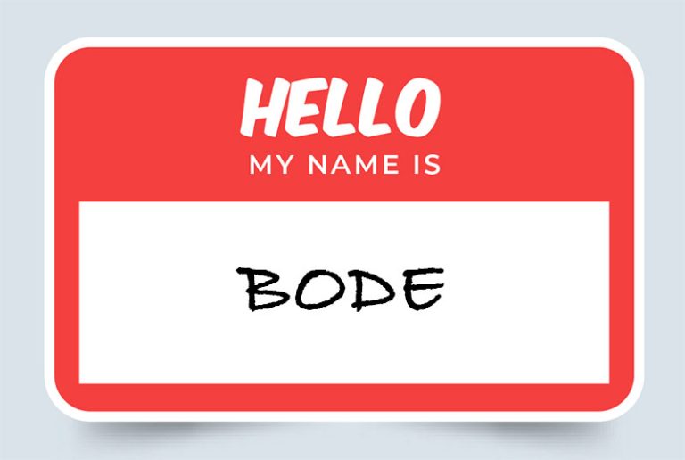 Bode Name Meaning: Origin and Significance