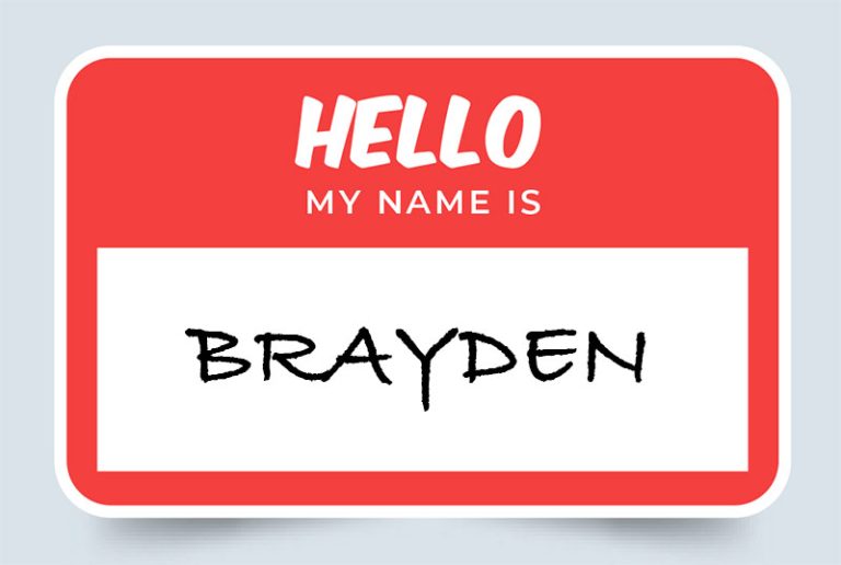 Brayden Name Meaning: Origin and Significance