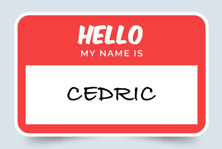 Cedric Name Meaning: Origin, Significance, and Popularity