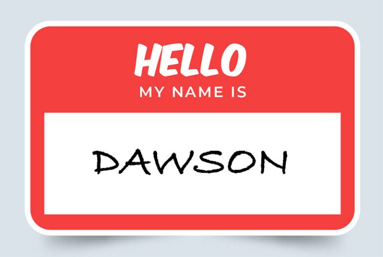 Dawson Name Meaning: Origin and Significance