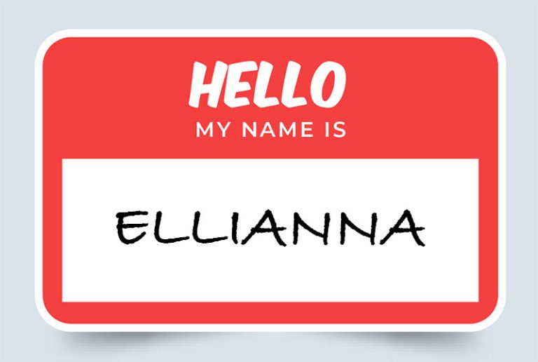 Ellianna Name Meaning: Origins and Significance