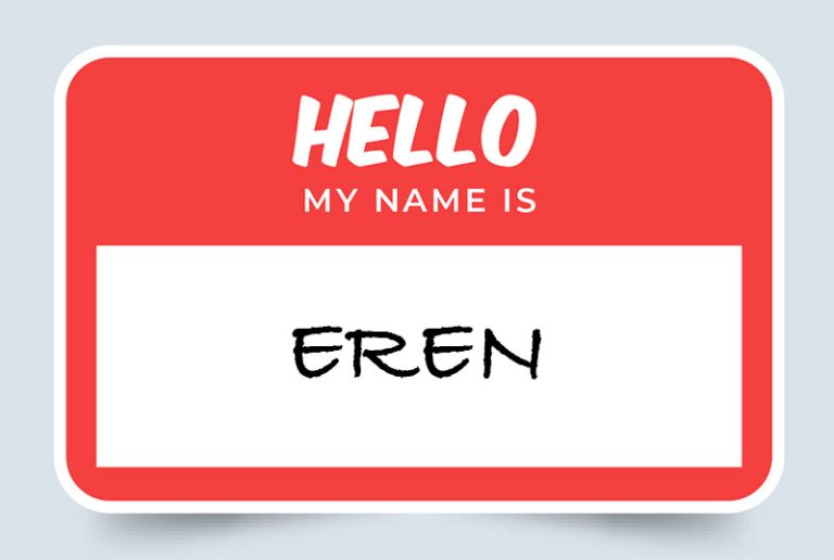 Eren Name Meaning: Origin and Significance