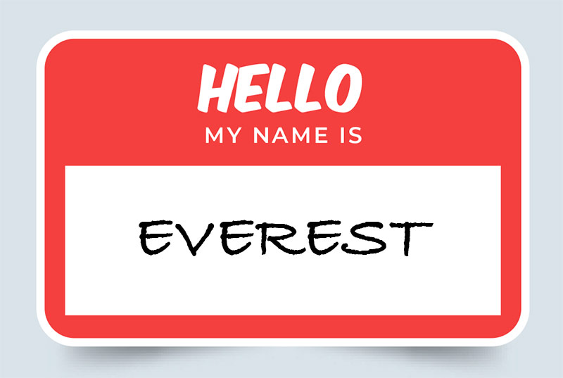 Nicknames For Everest