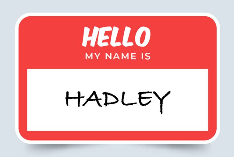 Hadley Name Meaning: Origins and Significance