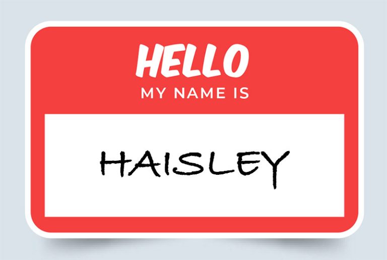 Haisley Name Meaning: Origins and Significance