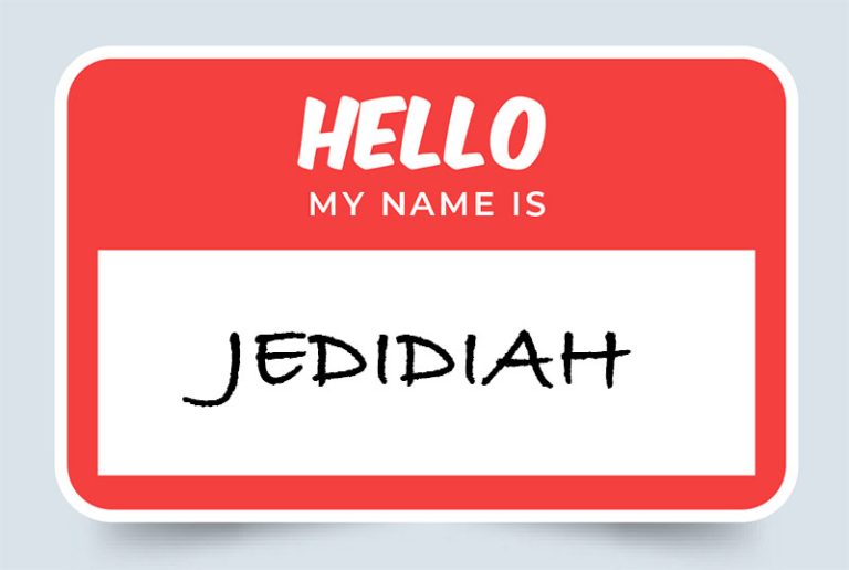 Jedidiah Name Meaning: Origin & Significance