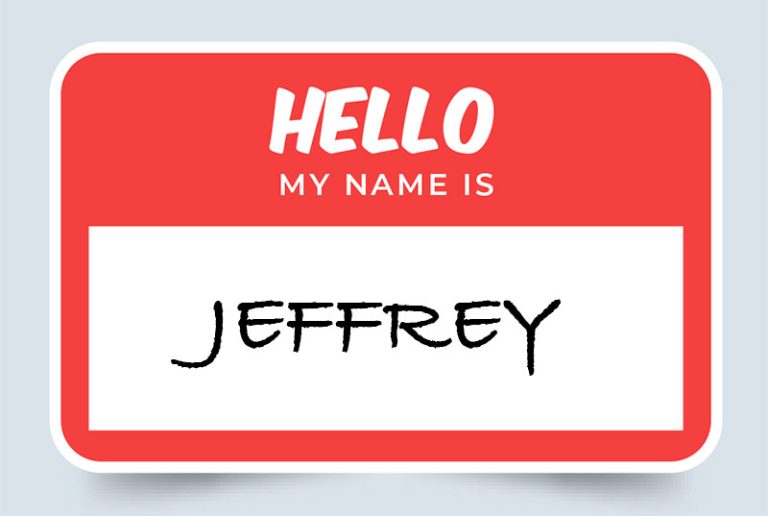 Jeffrey Name Meaning: Origin, History, and Significance