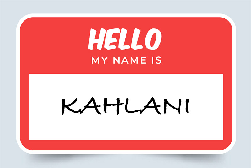 Kahlani