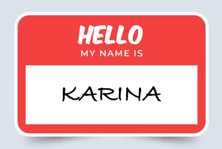 Karina Name Meaning: Origin, History, and Significance