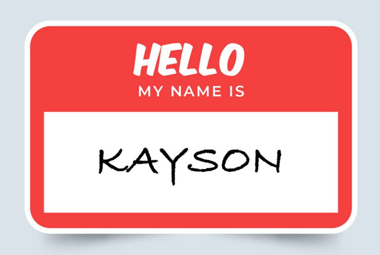 Kayson Name Meaning: Origins and Significance