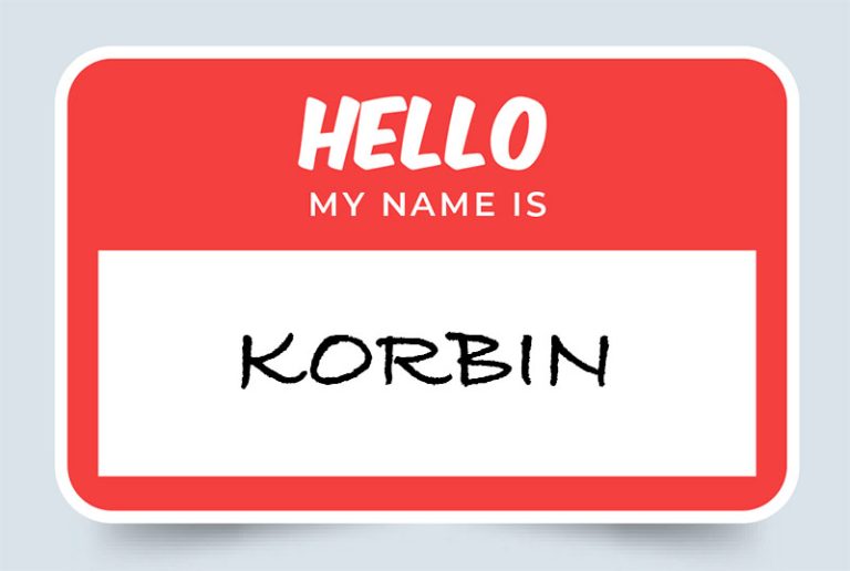 Korbin Name Meaning: Origin and Significance