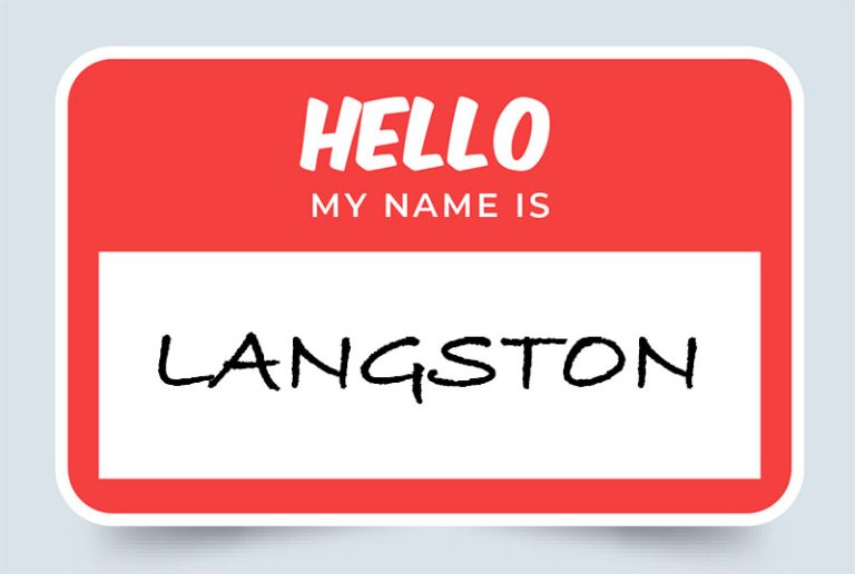 Langston Name Meaning: Origin and Significance