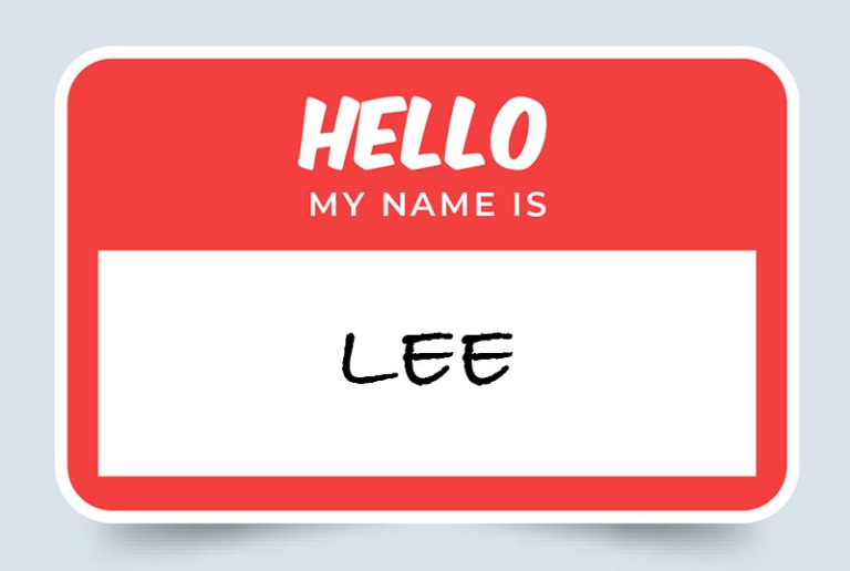 Lee Name Meaning: Origin and Significance