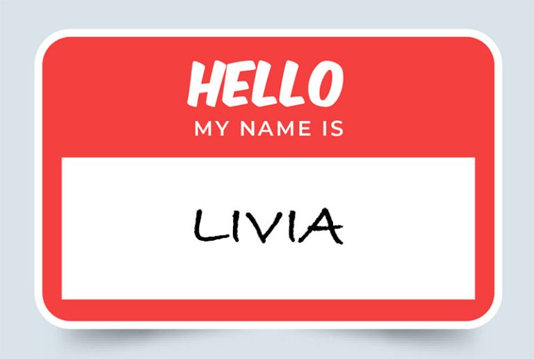 Livia Name Meaning: Origin and Significance