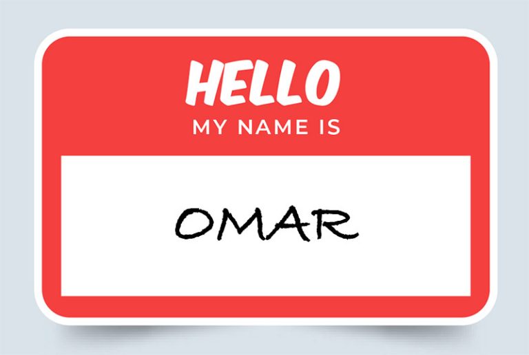 Omar Name Meaning: Origin and Significance