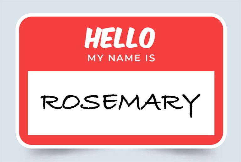 Rosemary Name Meaning: Origins & Significance