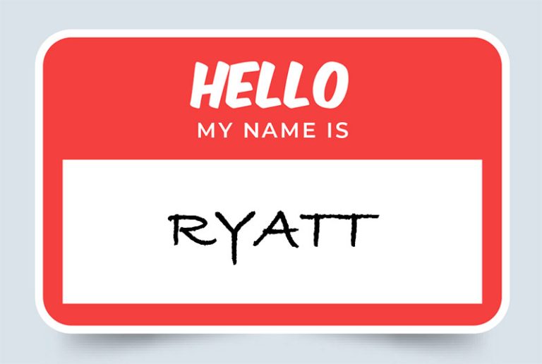 Ryatt Name Meaning: Origins and Significance