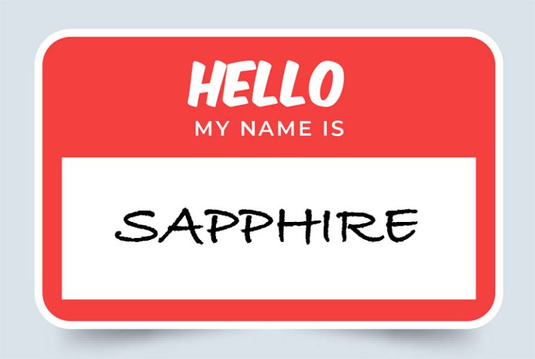 Sapphire Name Meaning: Origins and Symbolism