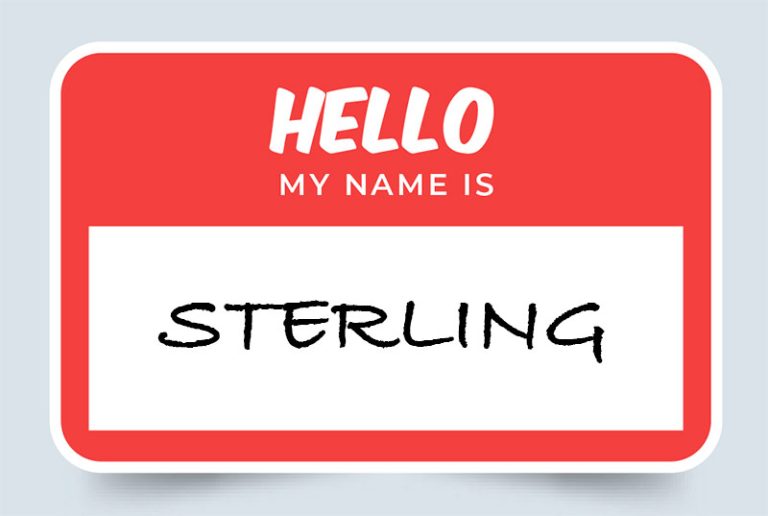 Sterling Name Meaning: Origins and Significance