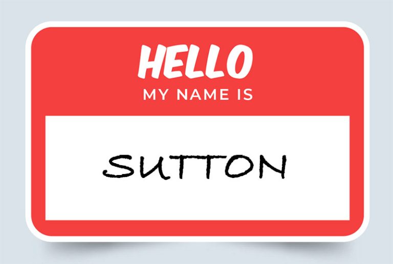 Sutton Name Meaning: Origins and Significance