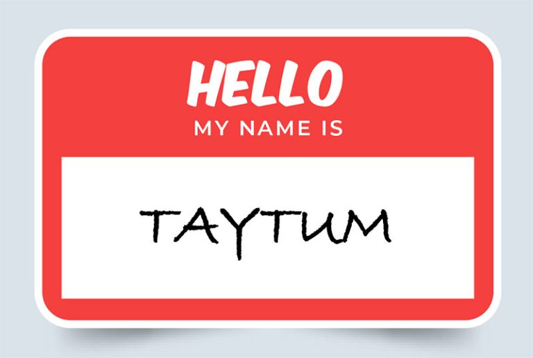 Taytum Name Meaning: Origin and Significance