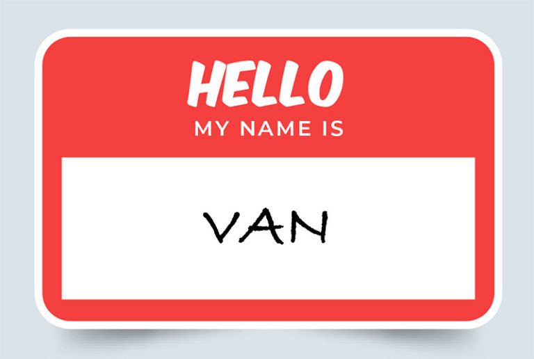 Van Name Meaning: Origins & Significance