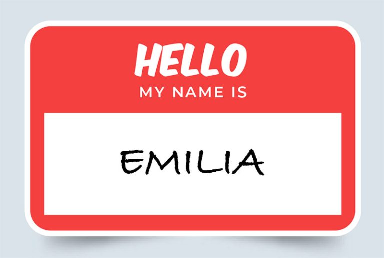 Emilia Name Meaning: Origins & Significance