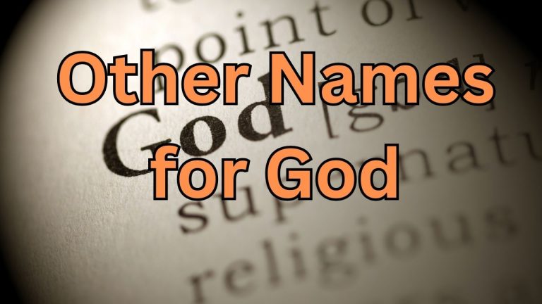 other names for god