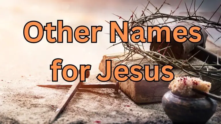 other names for jesus