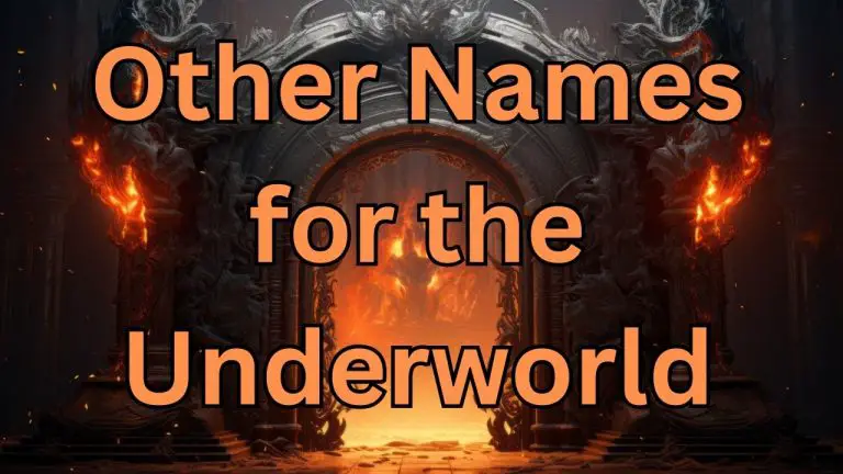 other names for the underworld