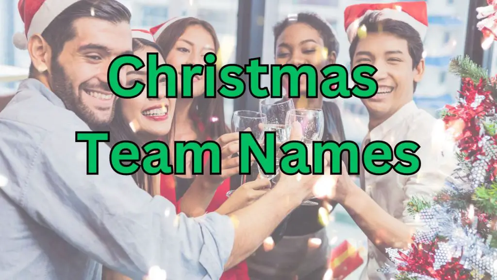 christmas team names