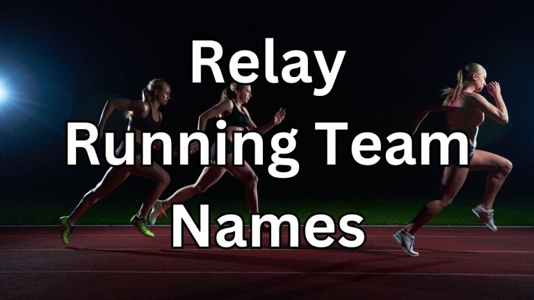 Names for relay running team