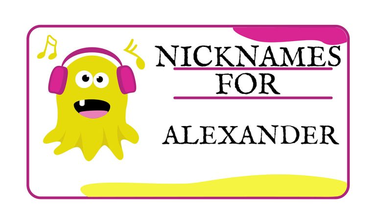 Nicknames for Alex&er (Traditional, Funny & Cute)