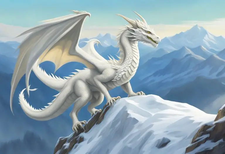 275+ White Dragon Names (Cool, Mythological, D&D)