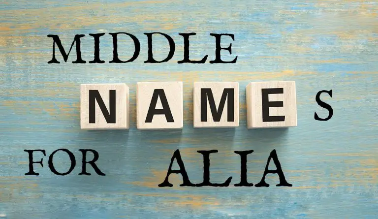 Middle Names for Alia (Traditional, Short, Cute, Unisex & Unique)