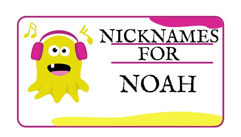 Nicknames for Noah/Noa (Traditional, Funny & Cute)