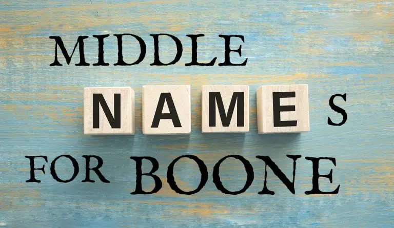 Middle Names for Boone (Traditional, Short, Cute, Unisex & Unique)