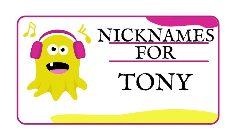 Nicknames for Tony (Traditional, Funny & Cute)