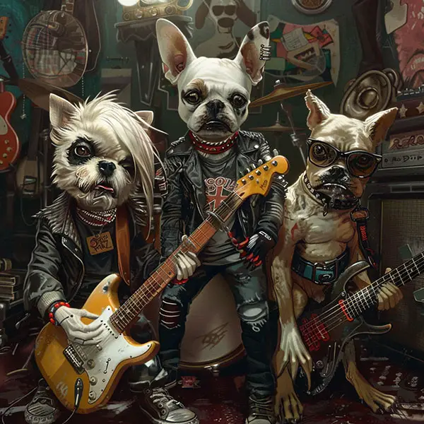 frenchie-punk-rockers