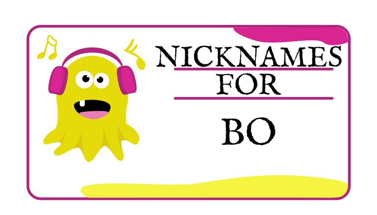 Nicknames for Bo (Traditional, Funny & Cute)